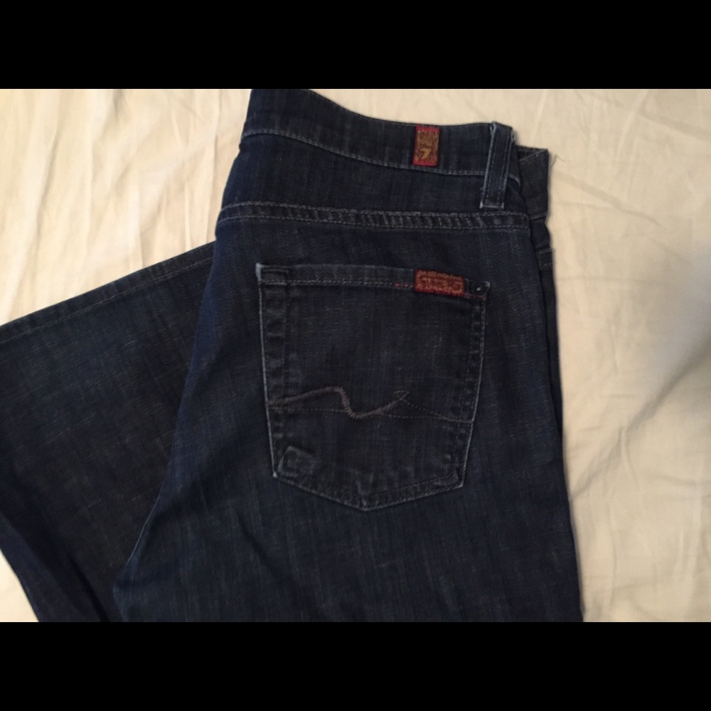 Seven for all mankind bootcut jeans size 29